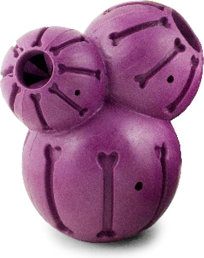 PetSafe Busy Buddy Barnacle - Treat Dispensing Dog Toy for Mental Stimulation - Natural Rubber - Durable Construction - Dishwasher Safe - Treat Meter Technology - Perfect for Peanut Butter - Large