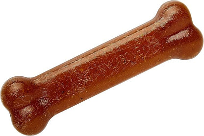 Nylabone Ring Bone & Teething Bone Puppy Chew Toy for Dogs, Soothing Puppy Teething Toys, Puppy Enrichment Toys, Long Lasting Chicken Flavor, Medium Dogs - Up to 35 lbs, 2 Pack