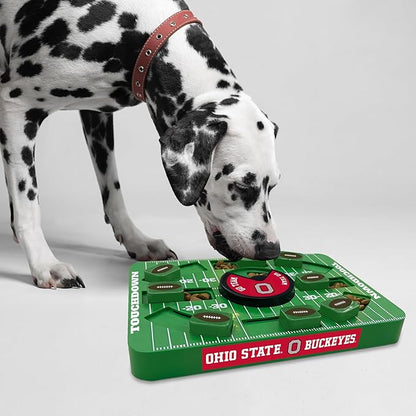 Pets First NCAA Ohio State Large Puzzle Toy - Interactive Dog Treat & Slow Feeding Toy