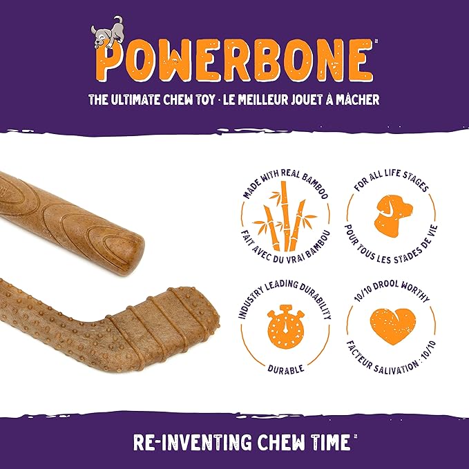 Powerbone TV Remote 7" Chew Toys for Dogs