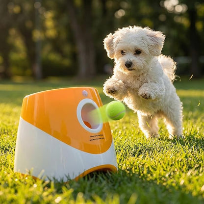 Pet Dog Ball Launcher Automatic Ball Throwing Machine Tennis Ball Launcher Dog Interactive Toy Outdoor