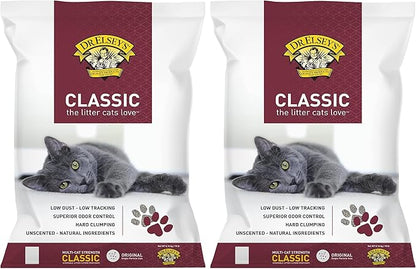 Dr. Elsey's Premium Clumping Cat Litter, Unscented | 99.9% Dust-Free | Low Tracking | Hard Clumping | Superior Odor Control