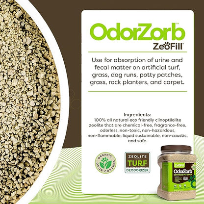 Zeofill Starter Pack - Backyard Deodorizer – Pet Urine Odor Eliminator - Outdoor Use – Eliminator & Deodorizer