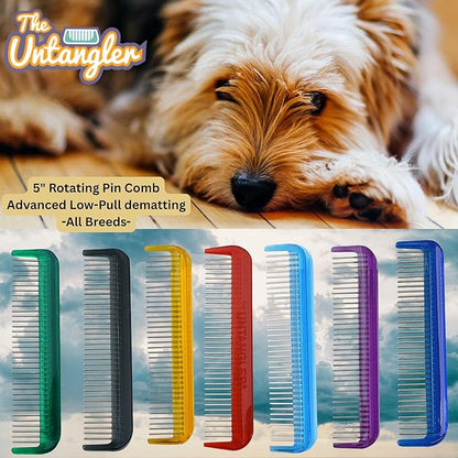 Pet Comb (5", Royal Purple)