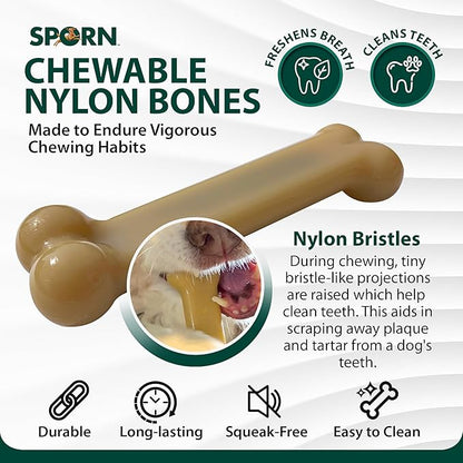 Sporn Marrow Chews Peanut Butter XS, Brown