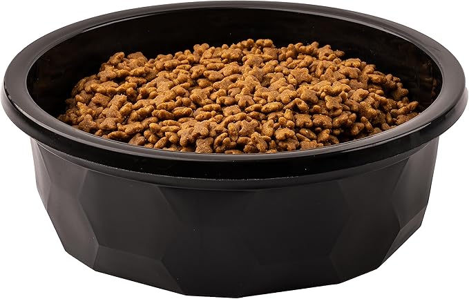 Leash Boss Extra Large Dog Bowl (14 Cups) – Heavy Duty, High-Capacity Food & Water Dish for Large Breeds, Durable Plastic, Non-Slip, Spill-Resistant Pet Bowl