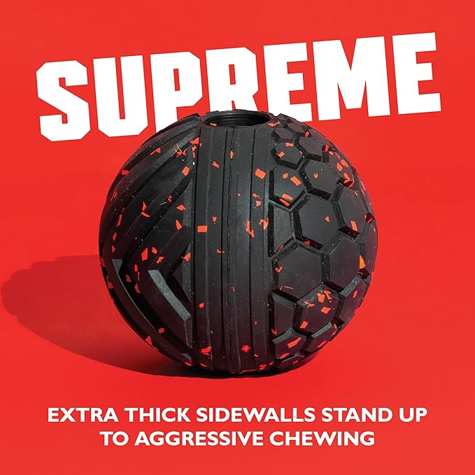 Mammoth Supreme Dog Toy Collection, Large 4" Supreme Fetch Ball