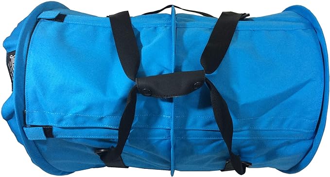 SturdiBag XL Pet Travel Carrier: Flexible Height for Cat and Dog Soft Sided with Safety Clips and Seatbelt Straps | Blue Jay, 20" x 16" x 12" (PN: SB3-BJ)