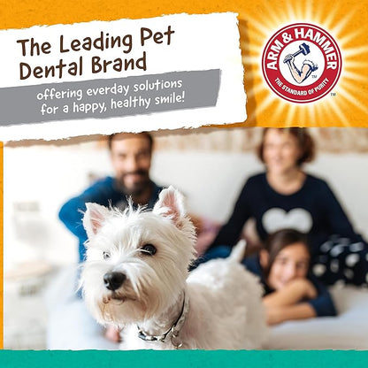 Arm & Hammer for Pets Super Treadz Gorilla Dental Chew Toy for Dogs - Dog Dental Chew Toys Reduce Plaque & Tartar Buildup Without Brushing - Safe for Dogs up to 35 Lbs