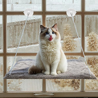 4 PCS Cat Window Perch Suction Cup Strong Cat Window Bed Seat Replacement Suction Cup Perch Powerful Cats Windows Bed Replacement Suckers for Hammock Hanging Pet Supplies Indoors,2 Styles