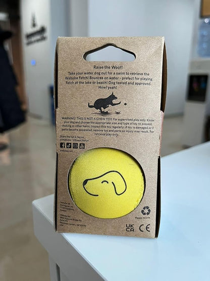 Waboba Fetch Water Ball for Dogs (New Version), Yellow