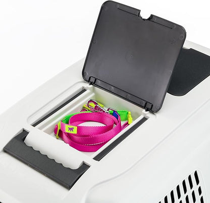 Ferplast Clipper Plus 4-7 Dog Carrier for Medium to Large Dogs with Object Compartments and Pull-Out Handle