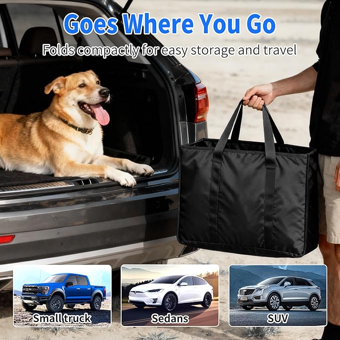 Back Seat Extender for Dogs, Heavy-Duty Hard Bottom Backseat Cover, Car Hammock for Dogs & Pets, Upgraded PU Leather - Waterproof & Anti-slip & Anti-scratch & Wipe-down Cleaning for Cars & SUVs