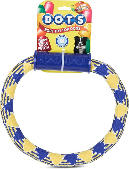 Tootsie Rope Toys for Dogs – Durable Rope Dog Toys for Aggressive Chewers – Figure 8 and XL Ring Shapes – Flossing Chew Toys for Large Dogs – Blow Pop, Dots, Razzles, Junior Mints & Tootsie Roll