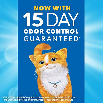 Fresh Step Light Weight Clumping Litter, Extra Strength Formula With Febreze Freshness, 15.4 lb. Box (Package May Vary)