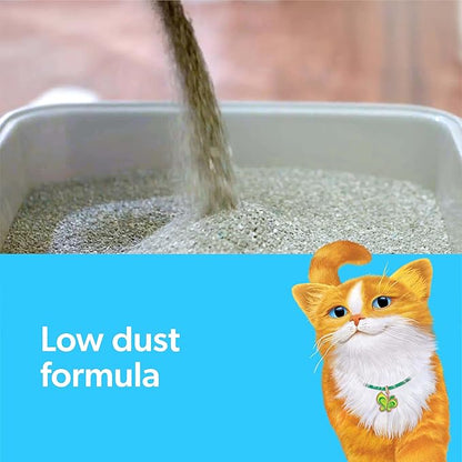 Fresh Step Clumping Litter with Febreze Freshness Gain Original Scent, Low-Dust Formula with Ammonia Block Technology, 14 lb. Box (Pack of 2)