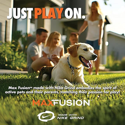 Max Fusion Made with Nike Grind, Arlee Kettlebell Treat Dispensing Dog Toy, Durable Green Dog Treat Toy, Treat Dispenser Toys, Natural Rubber Chew Toy, Small, 1 Count
