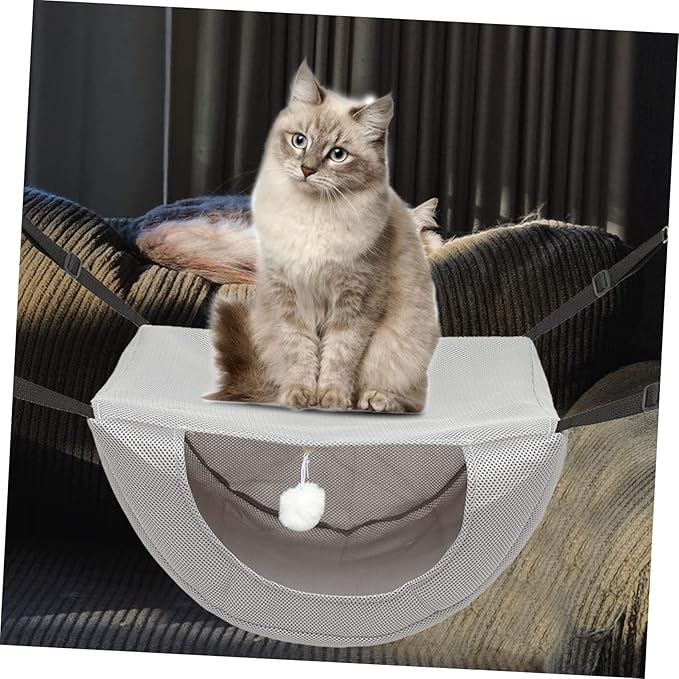 Comfortable Pet Hanging Nest Hammock for Cats and Animals Breathable Mesh Easy to Stylish Design for Home Use Resting Bed