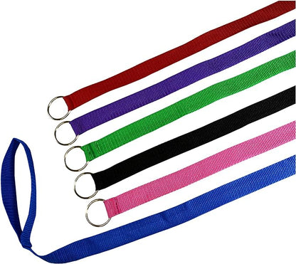 Downtown Pet Supply - 6ft Kennel Slip Lead Leash - Veterinarian, Grooming, Daycare & Animal Rescue Supplies - One Size for Dogs - 1" Thick 120 Pack