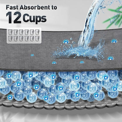 Gimars Upgrade Odor Control 4XL 36x36 Charcoal Pee Pads for Dogs - 9 Layers, Super Absorbent, Extra Large, Leak-Proof, Quick Dry, 45 Counts