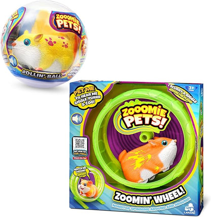 Lanard® Zooomie Pets Rollin’ Ball and Zoomin’ Wheel Bundle