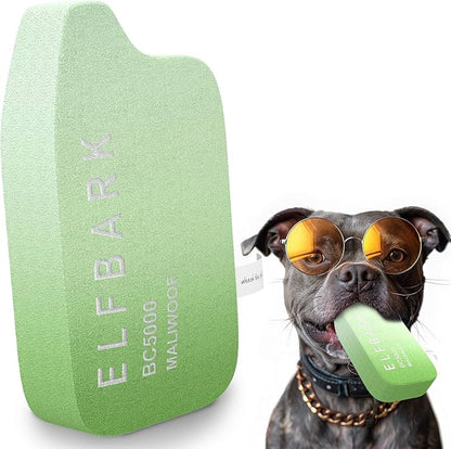 Puff Parody Dog Toy – Funny Squeaky Dog Toys for Interactive Play and Training – Durable, Easy to Clean, Birthday Gifts for Small, Medium and Large Dogs - Mint