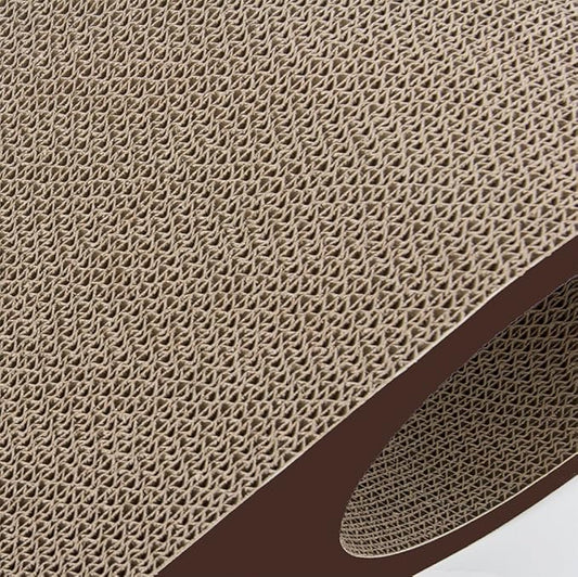 Best Pet Supplies Catify Cat Scratcher, Fun Interactive Scratchers, Posts, Poles, Claw Safe, Furniture Saver Indoor Play Support Natural Cat Behaviors Heavy Duty - Droplet, 19.5 x 9"