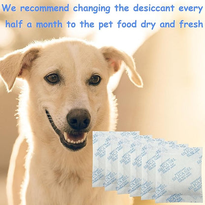 6-Pack Replacement Desiccant Bags for Voluas Automatic Pet Feeders Cat Dog Feeders Desiccant Bag (6)
