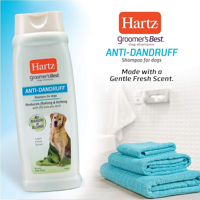 Hartz Groomer's Best Anti-Dandruff Dog Shampoo