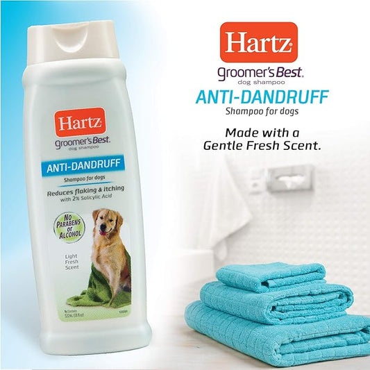 Hartz Groomer's Best Anti-Dandruff Dog Shampoo
