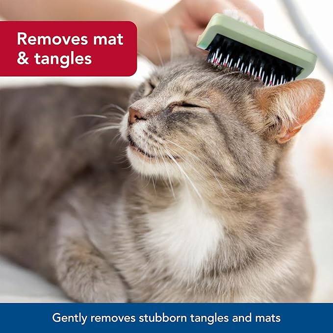 Coastal Pet - Safari - Complete Cat Brush, No Color, One Size (6.50" L x 3.0625" W)
