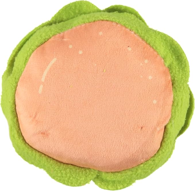 Cudlie 3 Pack Plush Dog Chew Toys – Soft Squeaky Puppy Toys for Small Dogs– 4" Durable, Cute & Safe Pet Toy Gift Set (Food, Fruit, Farm, Zoo & Safari Animal Themes)
