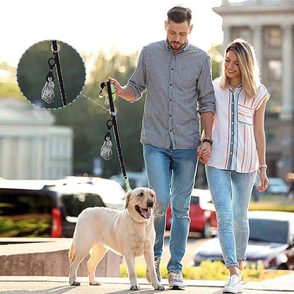 PuppyDoggy Dog Poop Bag Holder for Leash Waste Bag Carrier Dog Poop Bag Dispenser for Walking Running Bicycle Accessory 2 Pieces
