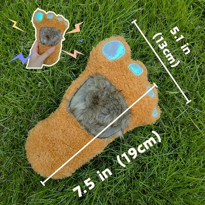Cat Toy Stinky Paws, Filled with Valerian Catnip, Hang Anywhere, Features Crinkle Paper and Rattle, Multi-Function Interactive Cat Toy, Suitable for All Cat Breeds