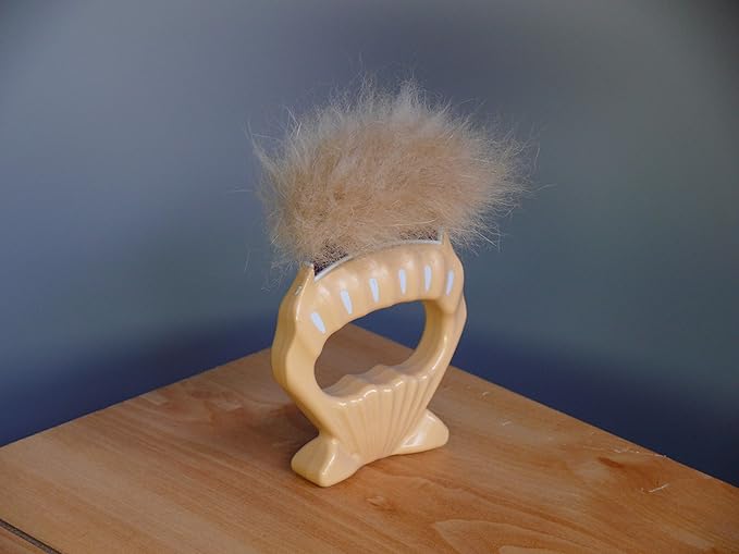 Philocomb E2 Hard (in English package), a gentle, flexible grooming comb for dog..,