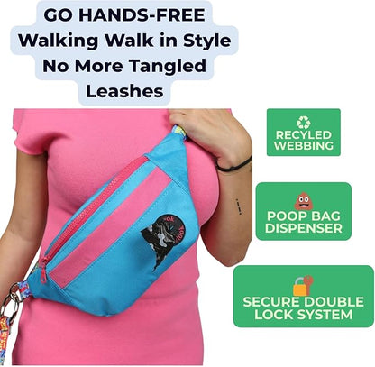 Pawlook Hands-Free Dog Walking Belt Bag