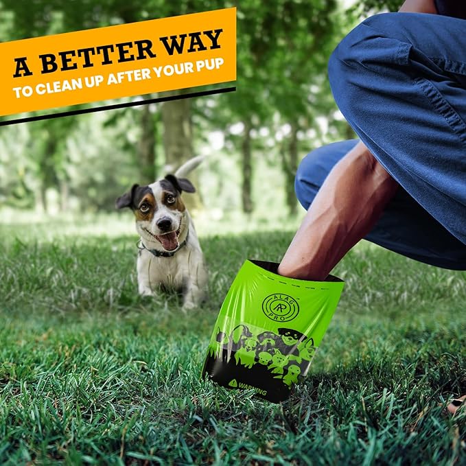 ALAGPRO® 4,000 Commercial Grade Dog Waste Station Refill Roll Bags, Fits Any Pet Waste Station - 45% Thicker than Competitor Bags - 20 Rolls of 200 Bags for Backyard, Parks & HOA's