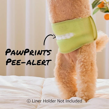 WICKEDPUP Dog Diaper Liners Booster Pads for Male and Female Dogs, 100ct | Disposable Diaper Inserts fit Most Reusable Pet Belly Bands, Wraps, and Washable Period Panties (X-Large (100 Count))