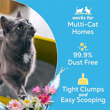 Purina Tidy Cats Clumping Multi Cat Litter, Glade Clear Springs - 16 lb. Bag