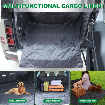 HAPPYHORSE Pet Dog Trunk Cargo Liner Compatible with Land Rover Defender 110 2020-2024 Cargo Cover Waterproof and Non-Slip Dog seat Cover Cargo Liner Area Protector Cover (Style A)