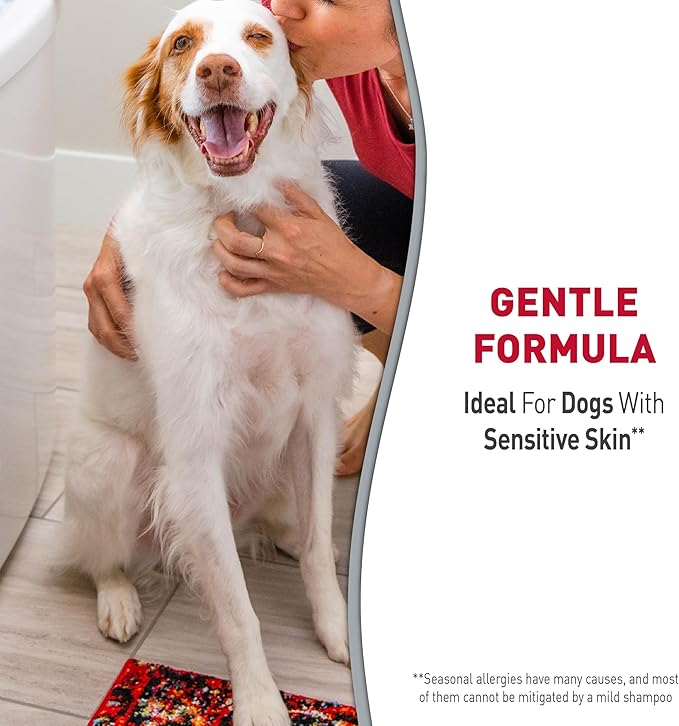 Nature’s Miracle Hypoallergenic Shampoo & Conditioner for Dogs, 16 Oz, Unscented