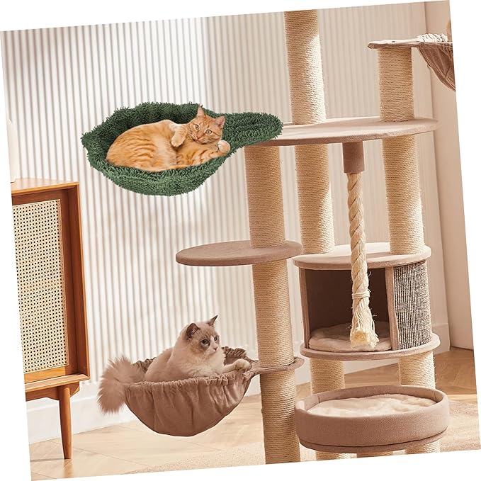 Cat Tree Hammock Nest Replacement Floating Platform Pet Rest Comfortable Indoor Cat Climbing Frame Accessory