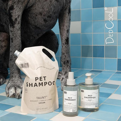 DedCool Pet Fragrance | 01 Taunt | Clean Luxury Pet Perfume for Dogs & Cats | Long-Lasting Deodorizing Spray | Non-Toxic, Vegan | 8.5 fl oz
