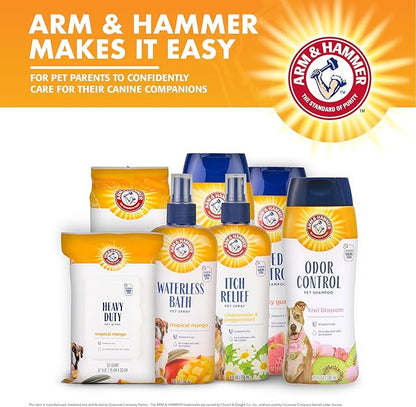 Arm & Hammer for Pets Super Deodorizing Dog Spray with Baking Soda for Odor Control, Freshens Coat Between Baths, pH Balanced Formula for Dogs, 8 Fl Oz - 6 Pack