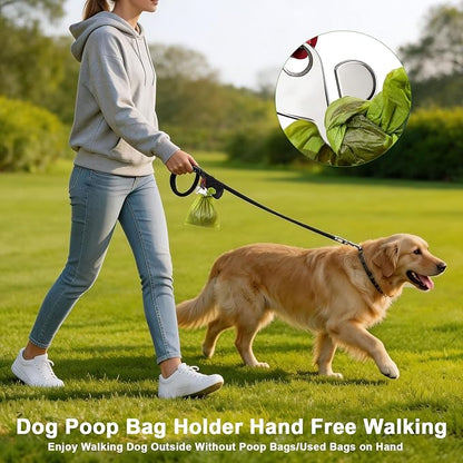 1PC Dog Poop Bag Holder, Waste Bag Holder, Dog Poop Bag Carrier, Hand Free Holder