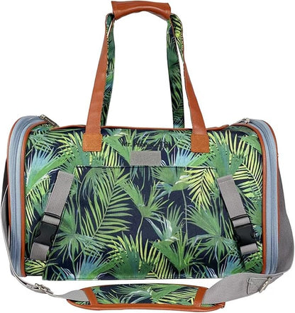 Mr. Peanut's Gold Series Standard Size Expandable Pet Carrier (Tropical)
