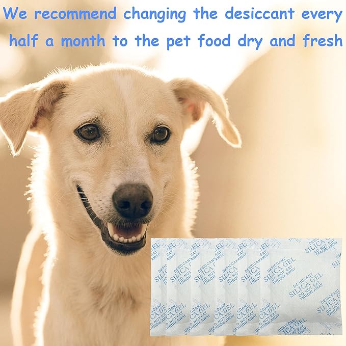 6-Pack Replacement Desiccant Bags for PETKIT Automatic Pet Feeders Cat Dog Feeders Desiccant Bag (6)