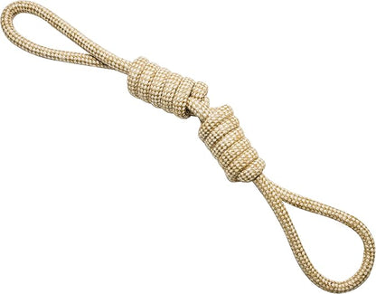 Franklin Pet Supply Natural Non-Toxic Rope Dog Toys Hemp Play Fetch Tug of War Dog Teething Puppy Chew 4 Pack