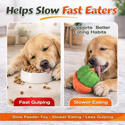 KADTC 3 in 1 Large-Size Durable Dog Fillable & Frozen Lick Treat Toy No-Transfer Freeze & Play,Long-Lasting Ultimate Boredom Buster, Kibble Dispenser Food Ball & Tough Dogs Chew Toys BPA-Free & Safe