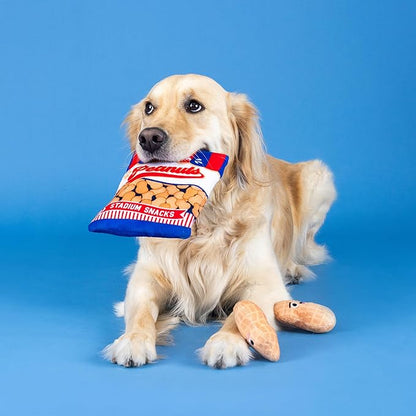 Fringe Studio Plush Dog Toy, Hide & Seek Burrow 3 Pieces Set, NUT-in BUT Fun, Pet Shop Collection (289243)